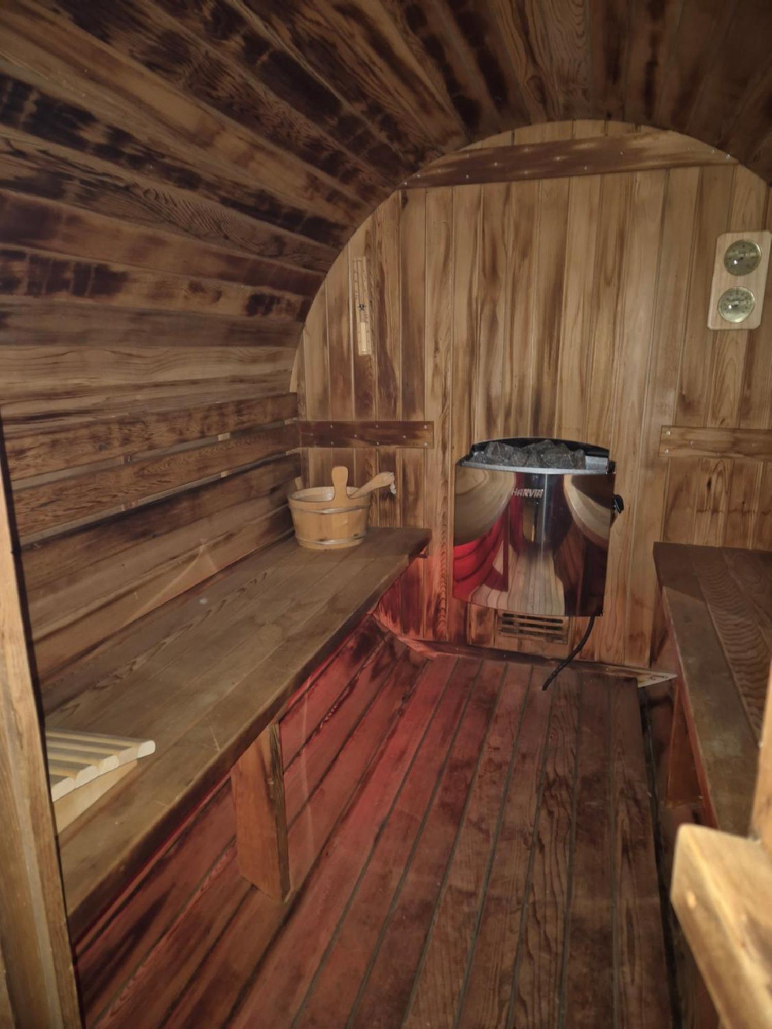 Luxe Boshuisje Met Prive Wellness & Jacuzzi Op De Veluwe Ermelo Luaran gambar
